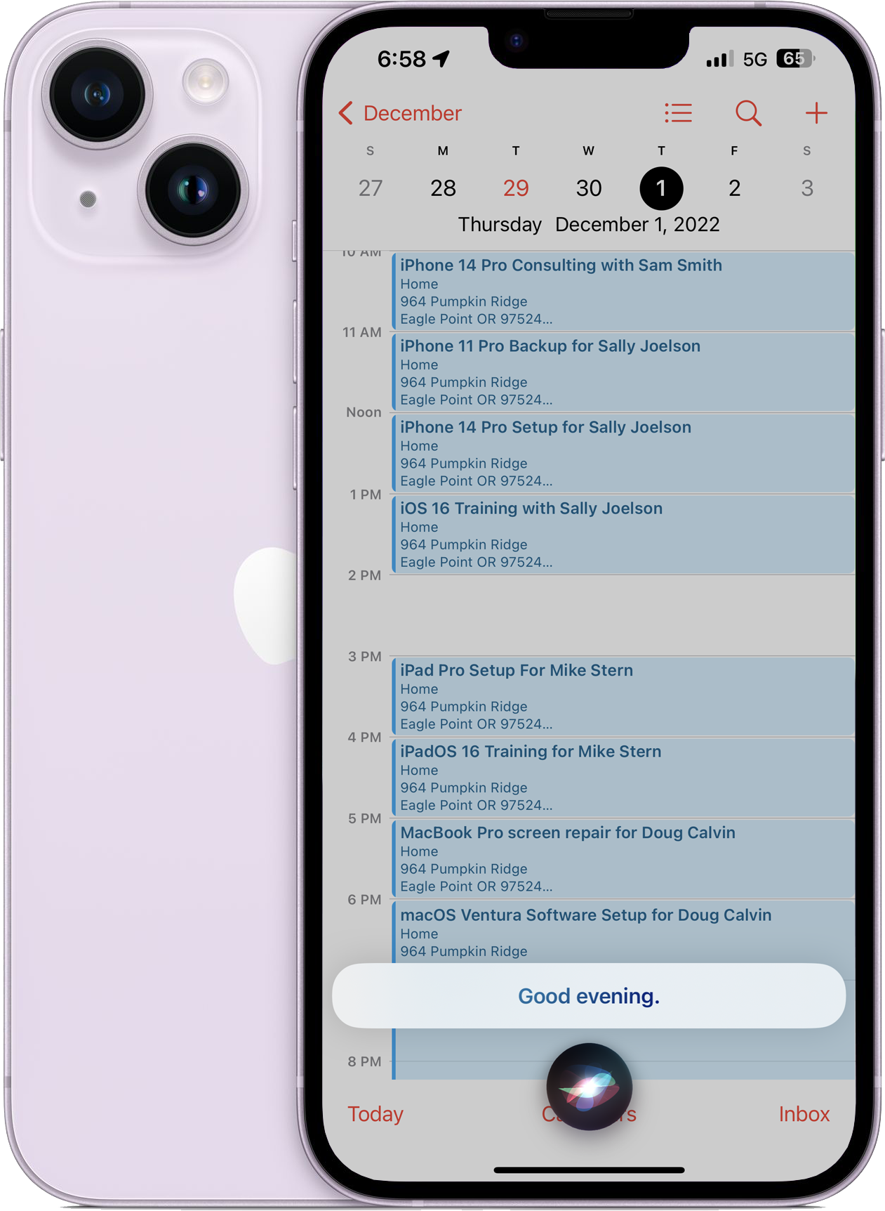 Touch, talk or listen